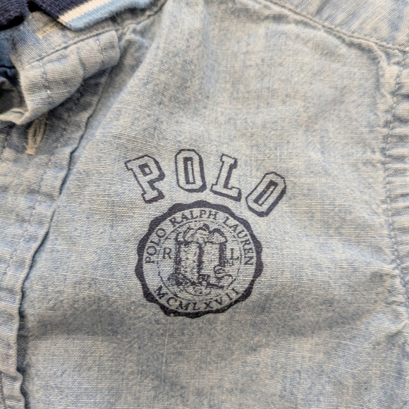 Polo by Ralph Lauren Kids Striped and Chambray Polo Set - Picture 2 of 5